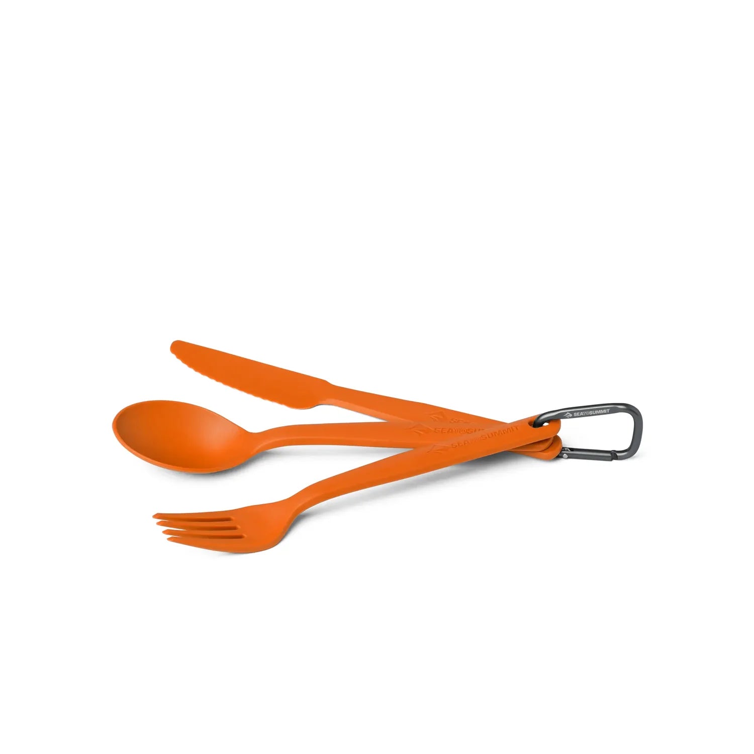 Sea To Summit Camp Cutlery Set - 3 Piece Burnt Orange