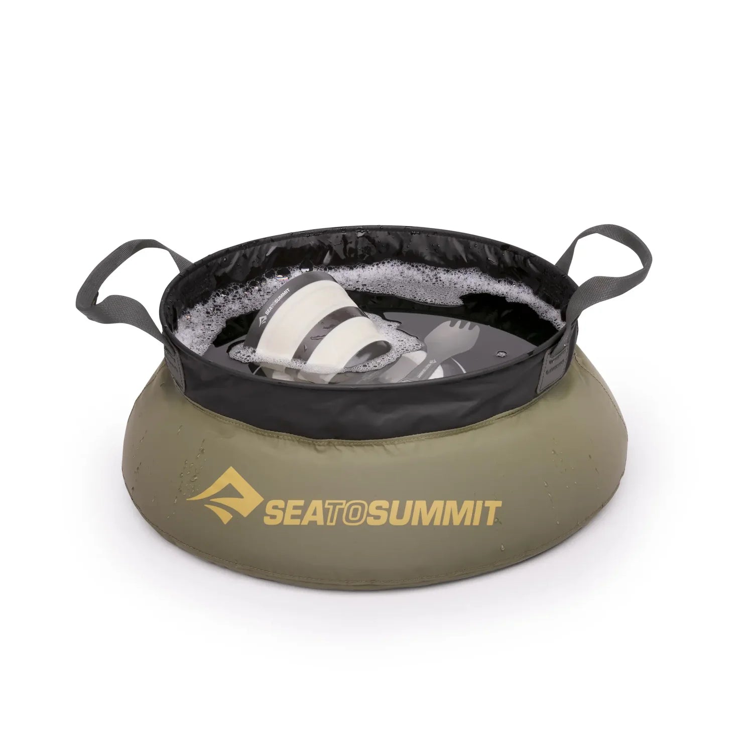 Sea To Summit Collapsible Backpacking Kitchen Sink - Burnt Olive