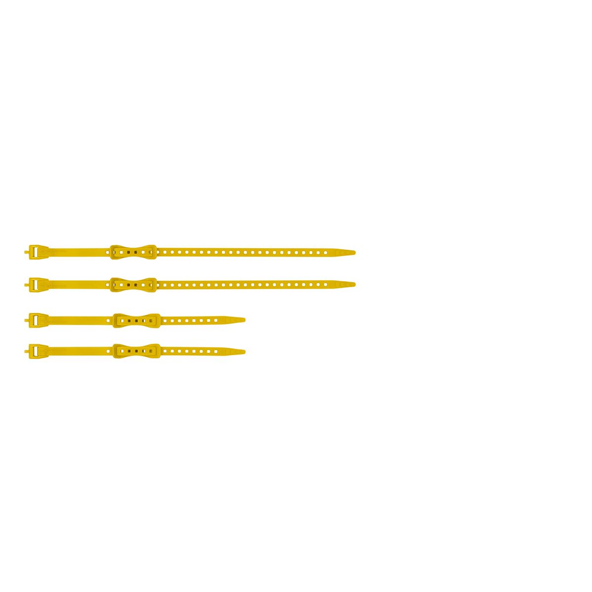 Sea To Summit Stretch-Loc Mini TPU Straps - Sulphur 4 Pack