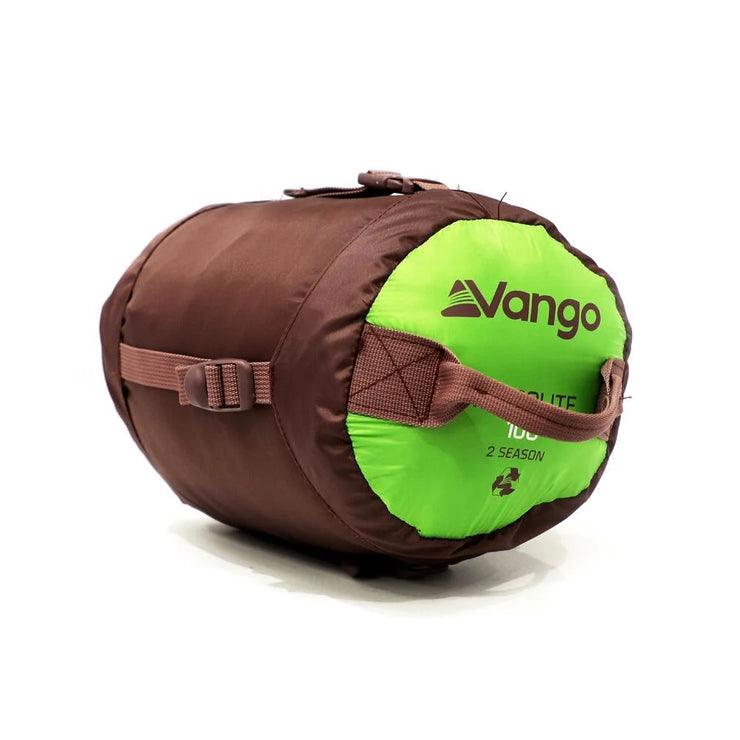 Vango Microlite 100 Eco Sleeping Bag - Gecko Green