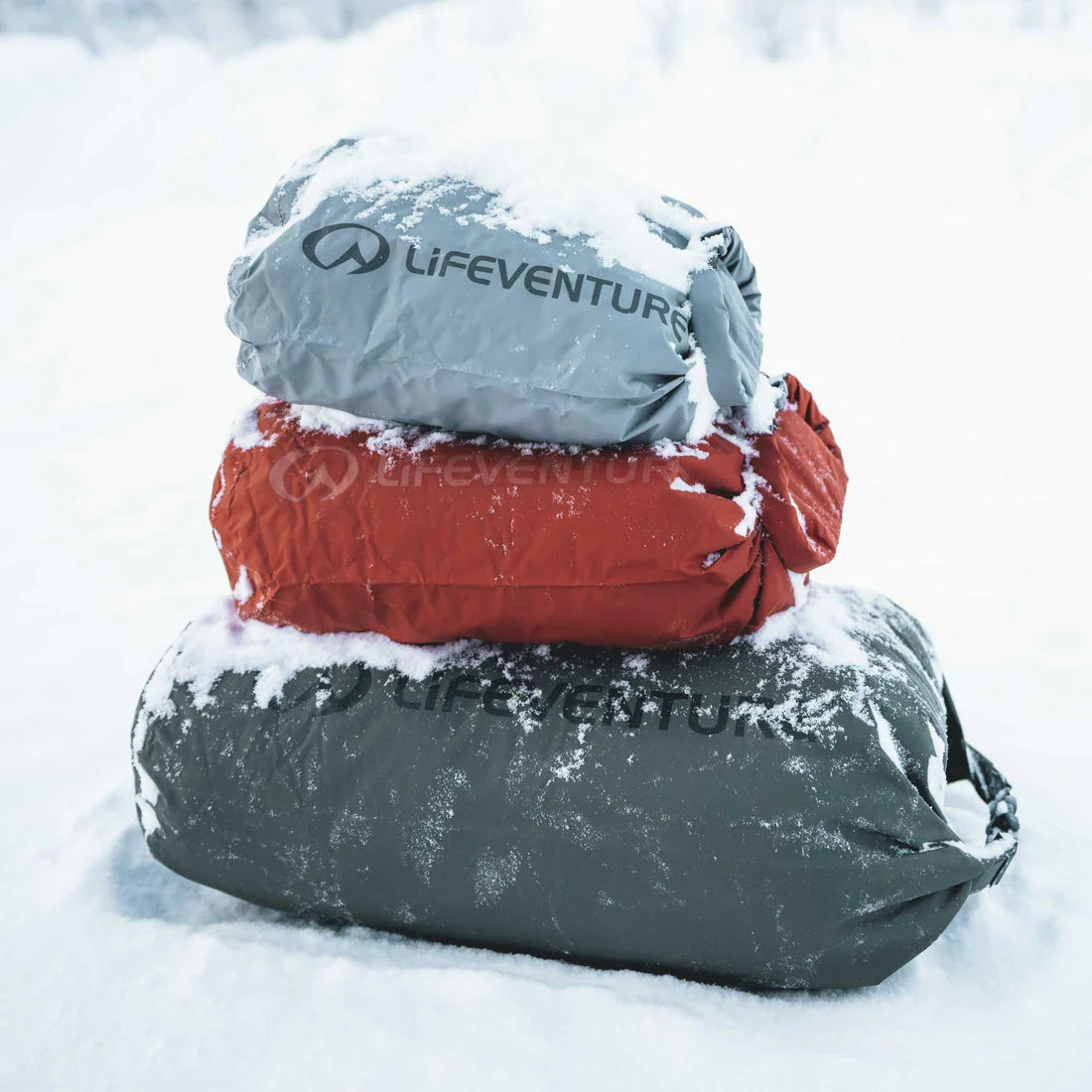 Lifeventure Stormlight Waterproof Dry Bags - 5L 10L 25L Multipack