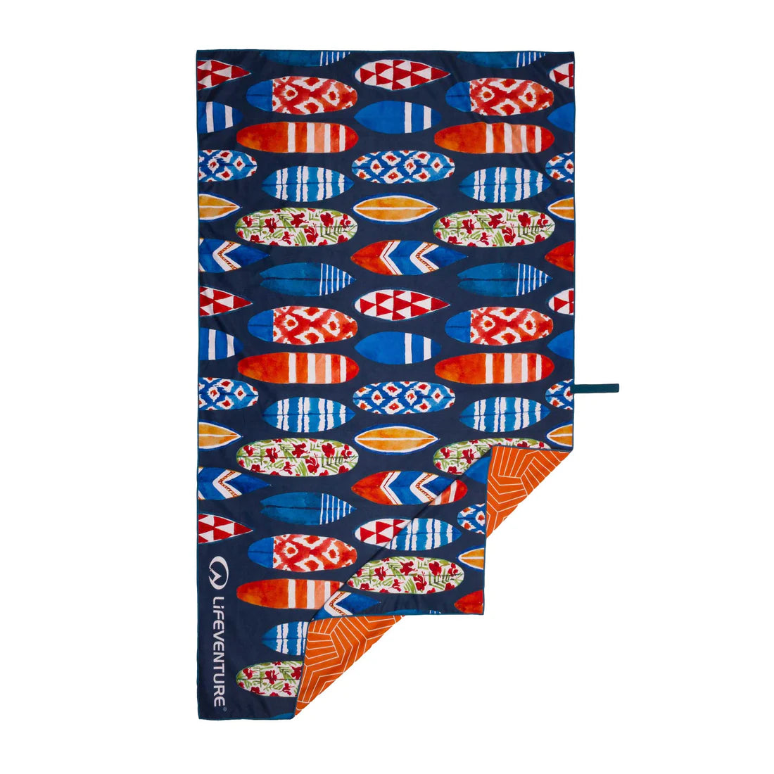 Lifeventure SoftFibre Giant Recycled Towel - Surfboards