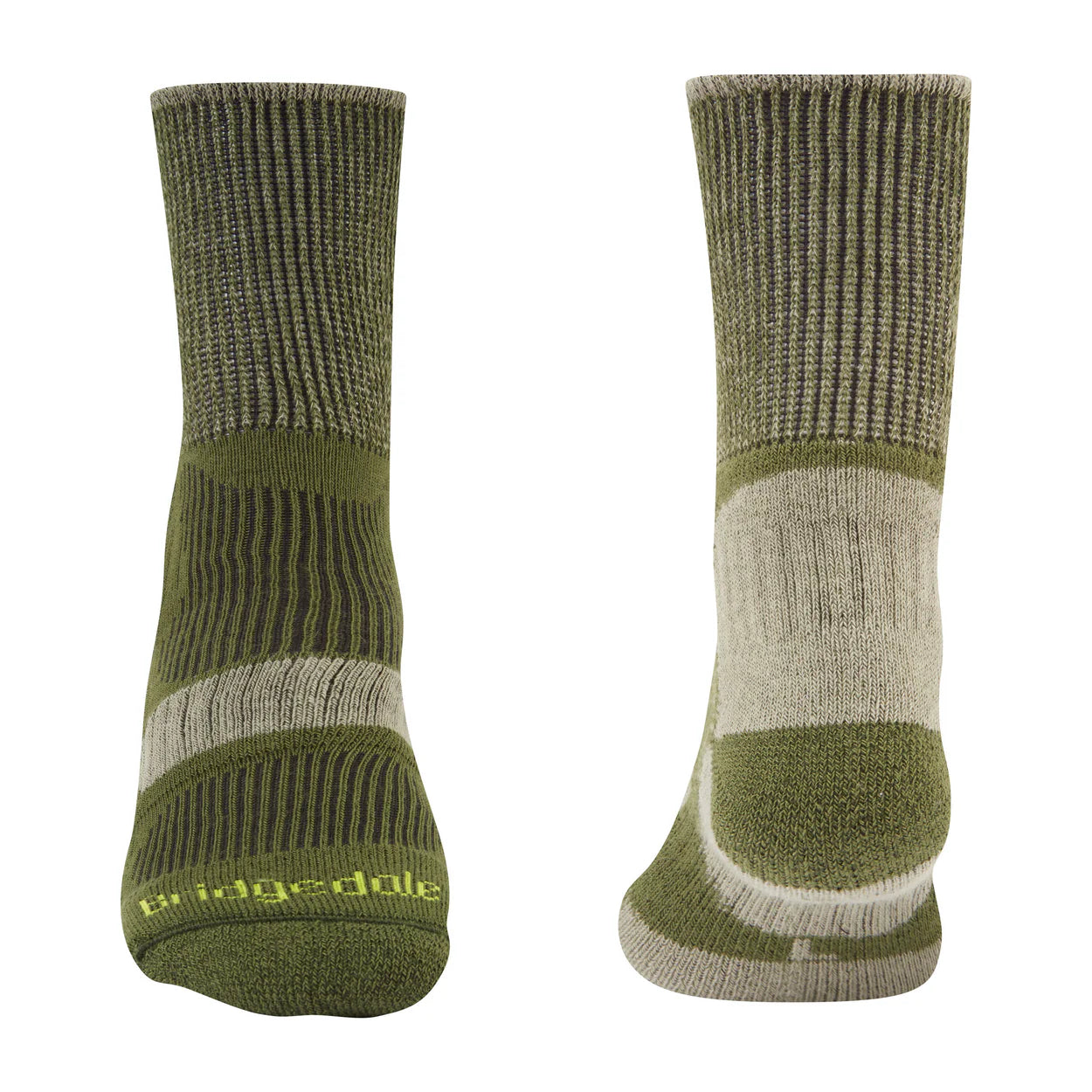 Bridgedale Men's Hike Lightweight Coolmax Comfort Boot Sock - Green