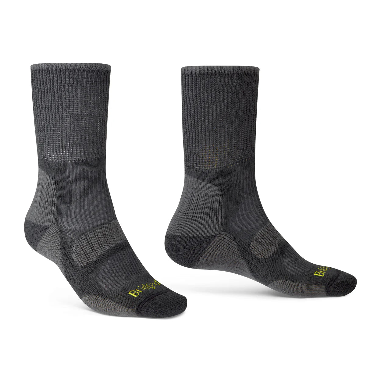Bridgedale Men's Hike Lightweight Coolmax Comfort Boot Sock - Black