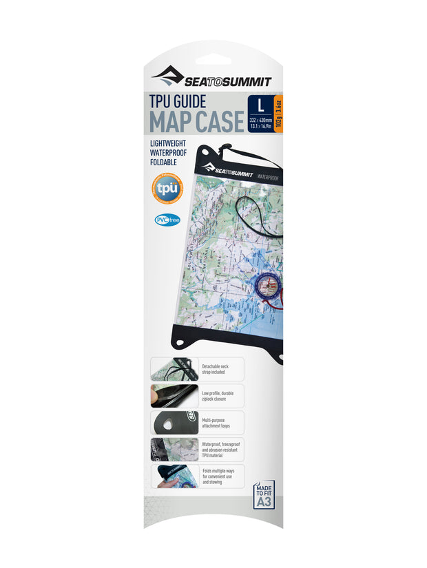 Sea To Summit TPU Guide Map Case - Large