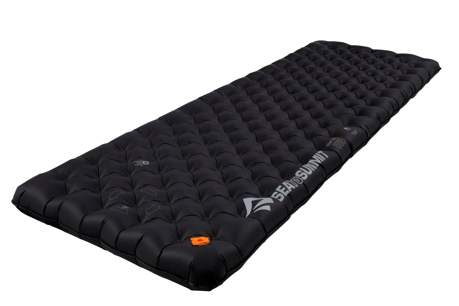 Sea To Summit Ether Light XT Extreme Insulated Sleeping Mat (Rectangular Large) - Black/Orange