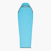 Sea To Summit Breeze Coolmax Sleeping Bag Liner - Mummy Std with Drawcord Blue