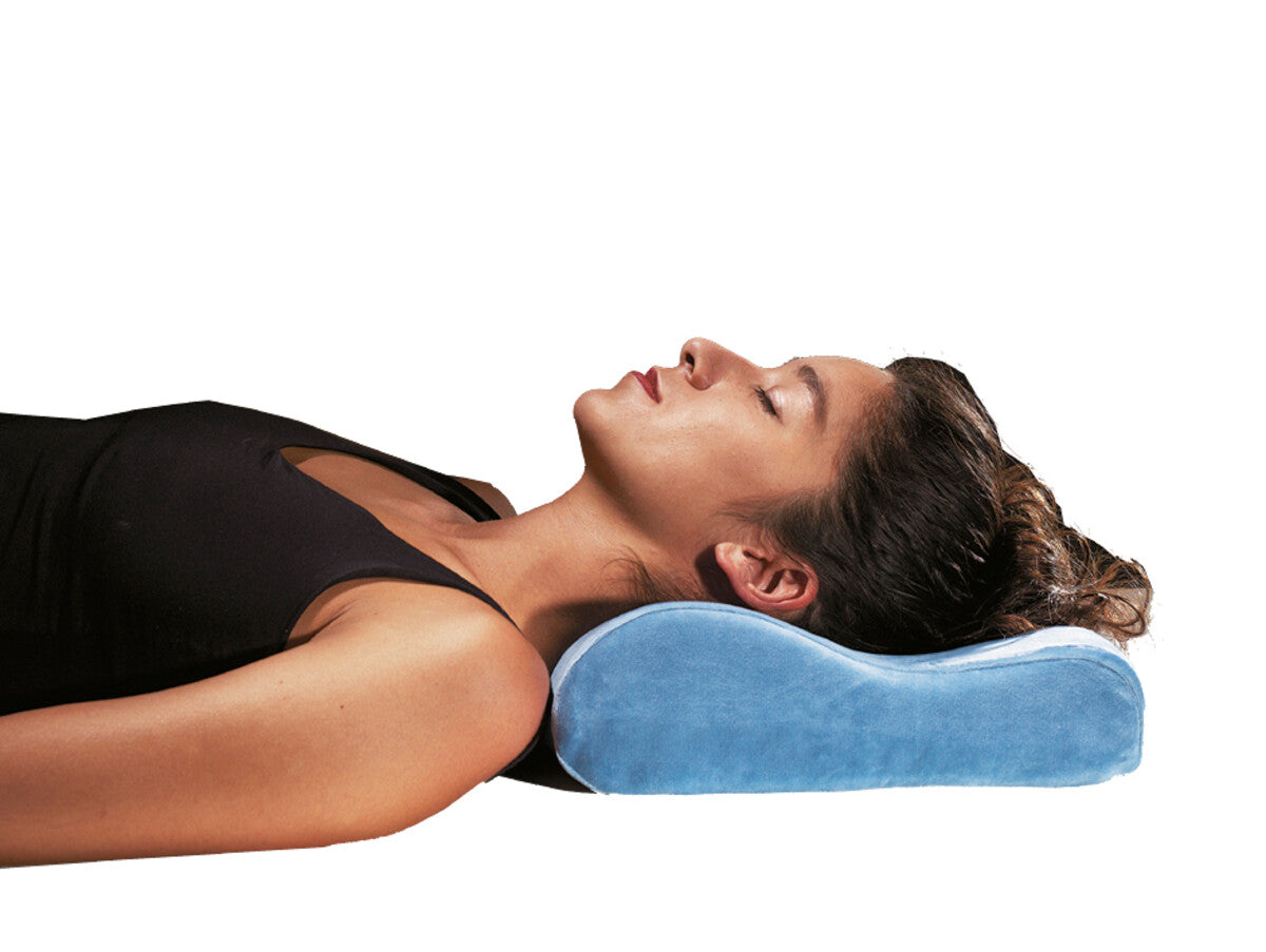 Cocoon Memory Foam Contour Travel Pillow - Slate Blue