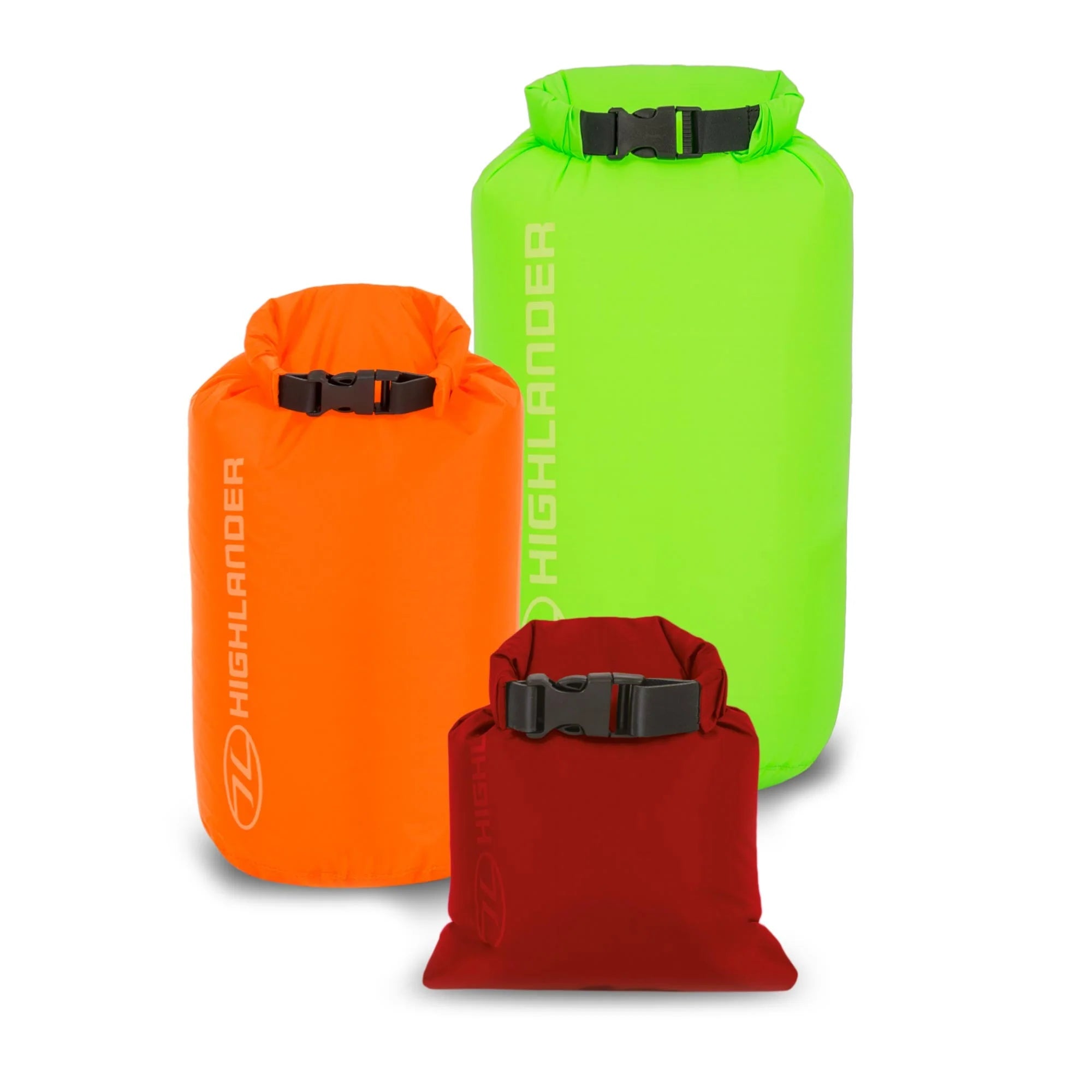 Highlander 3 Pack Set X-Lite Dry Sack (1L/4L/8L)