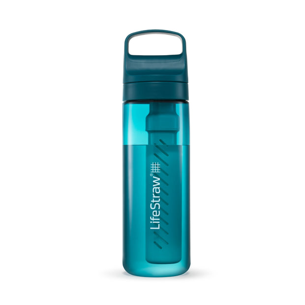 LifeStraw Go 650ml Filter Bottle - Laguna Teal Tritan Renew