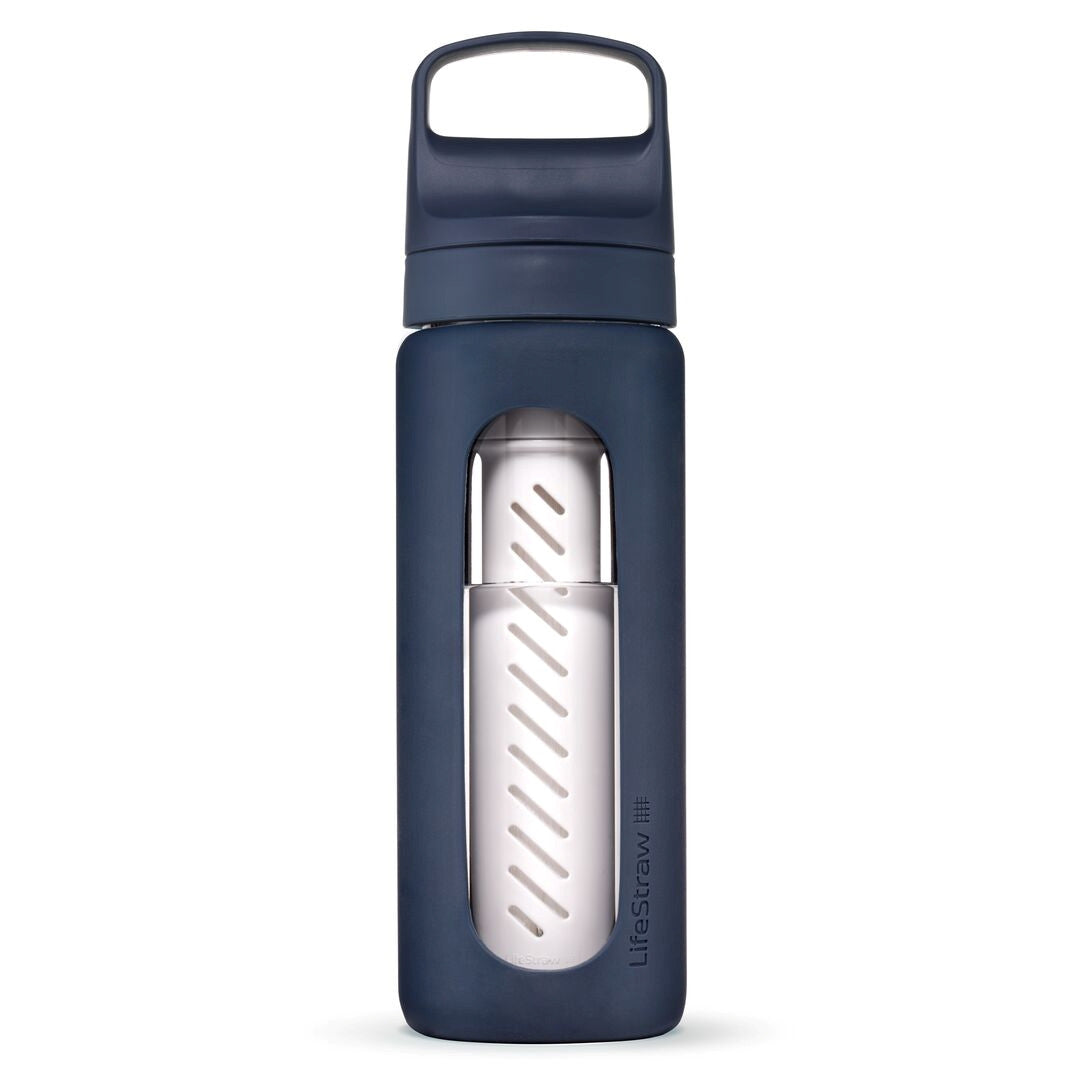LifeStraw Glass Water Filter Bottle - Aegean Sea