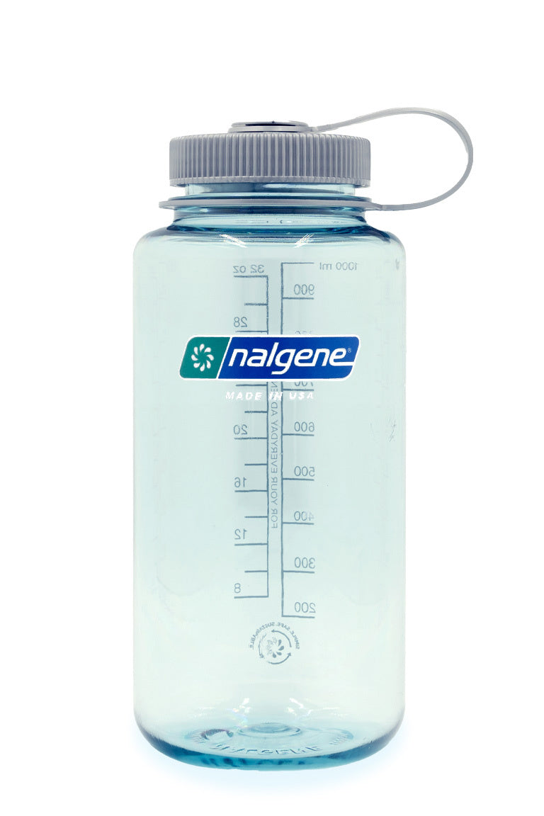 Nalgene 1 Litre Tritan Sustain Wide Mouth Bottle - Seafoam