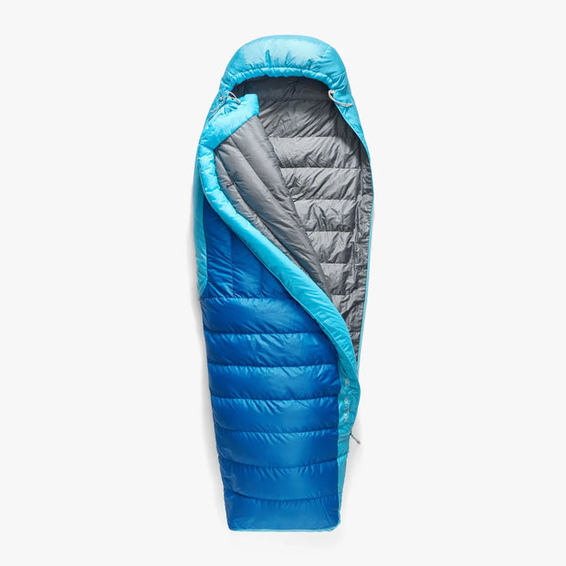 Sea To Summit Trek -1°C Down Sleeping Bag - Regular Snorkel Blue