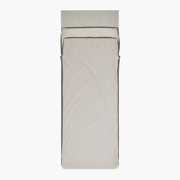 Sea To Summit Silk Blend Sleeping Bag Liner (Thermal Boost + 8%) - Rectangular Grey