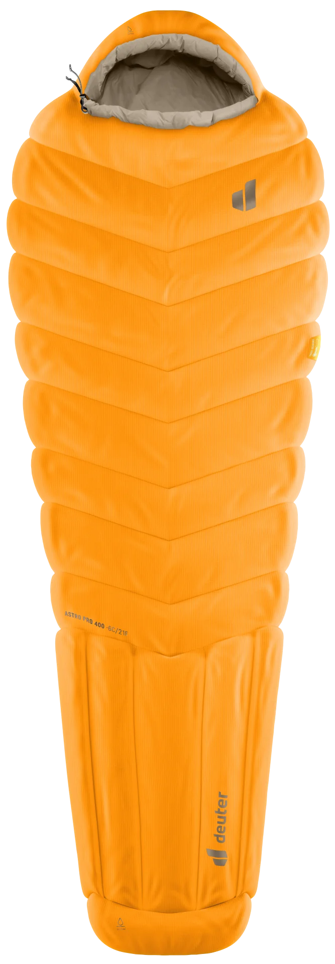 Deuter Astro Pro 400 EL -6C/21F Down Sleeping Bag - Long Magma Titanium
