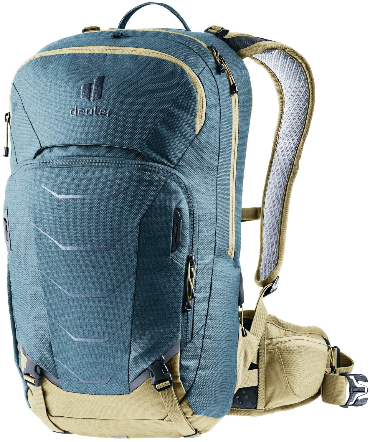 Deuter Attack 16 Bike Back Protector Backpack - Atlantic Desert