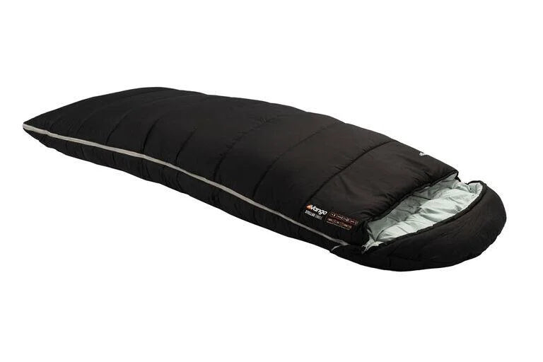 Vango Stellar Single Rectangular Sleeping Bag - Black