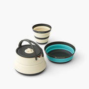 Sea To Summit Frontier UL Collapsible Kettle Cook Set (1 Person, 3 Piece)