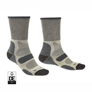 Bridgedale Men's Lightweight Coolmax Comfort Socks - Charcoal