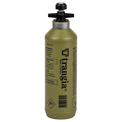 Trangia Fuel Bottle with Safety Cap - 500ml Olive