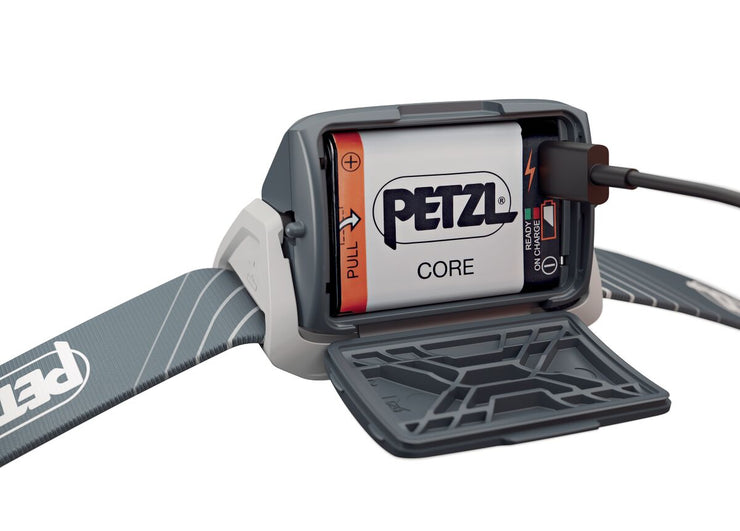 Petzl Tikka Core 450 Lumens LED Headtorch - Grey