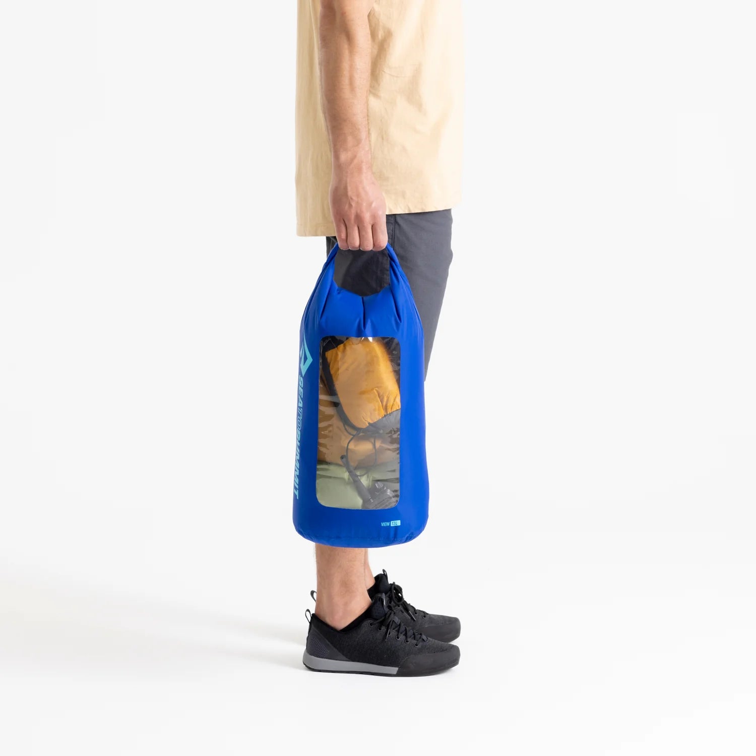 Sea To Summit Lightweight Dry Bag View - 13 Litre Surf Blue