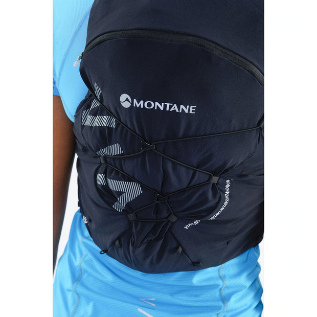 Montane Gecko VP 12+ Running Vest Hydration System - Black