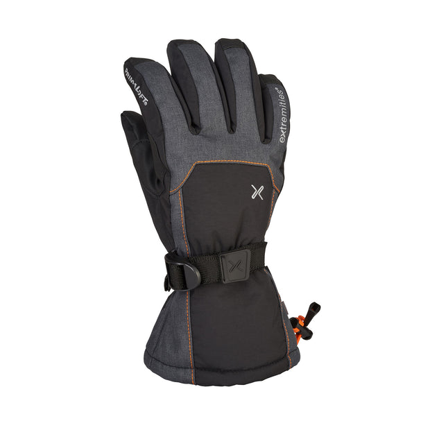 Extremities Torres Peak Waterproof Primaloft Glove - Black/Grey