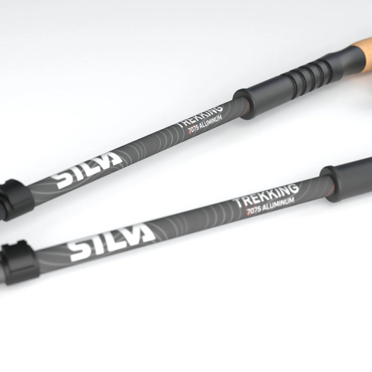 Silva Trekking Poles Aluminium Cork - Pair