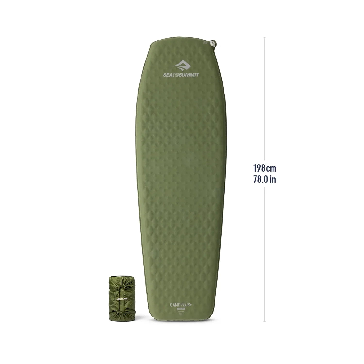 Sea To Summit Camp Plus Self-Inflating Sleeping Mat - Cypress Green Large