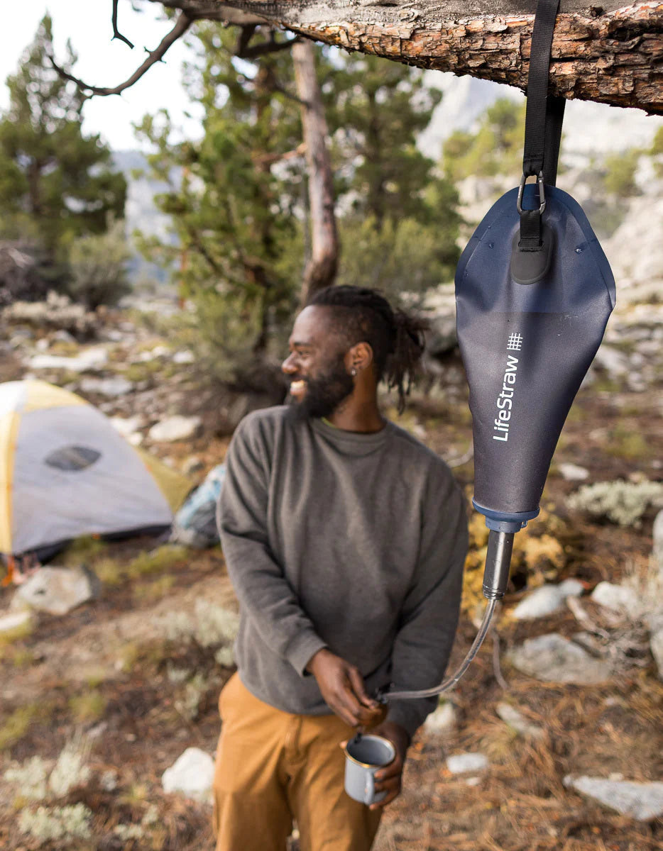 LifeStraw Peak Series 3L Gravity Water Filter System - Dark Grey