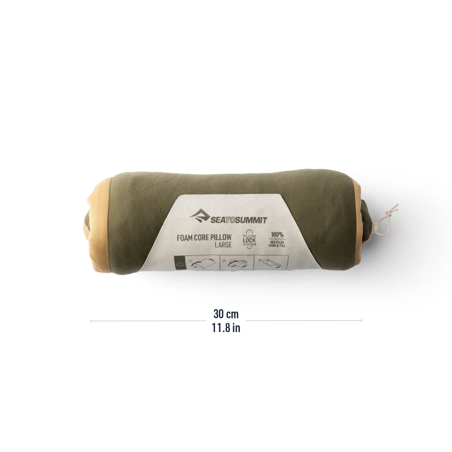 Sea To Summit Foam Core Camping Pillow - Aqua Sea