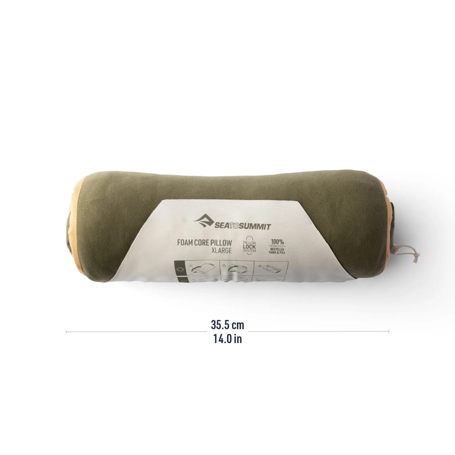 Sea To Summit Foam Core Camping Pillow - Aqua Sea