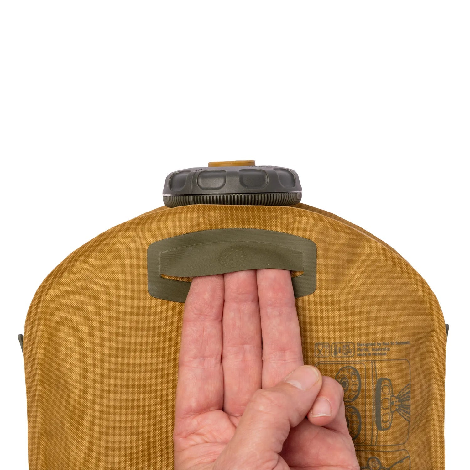 Sea To Summit Watercell X Camping Backpacking Water Storage Bag - Dull Gold