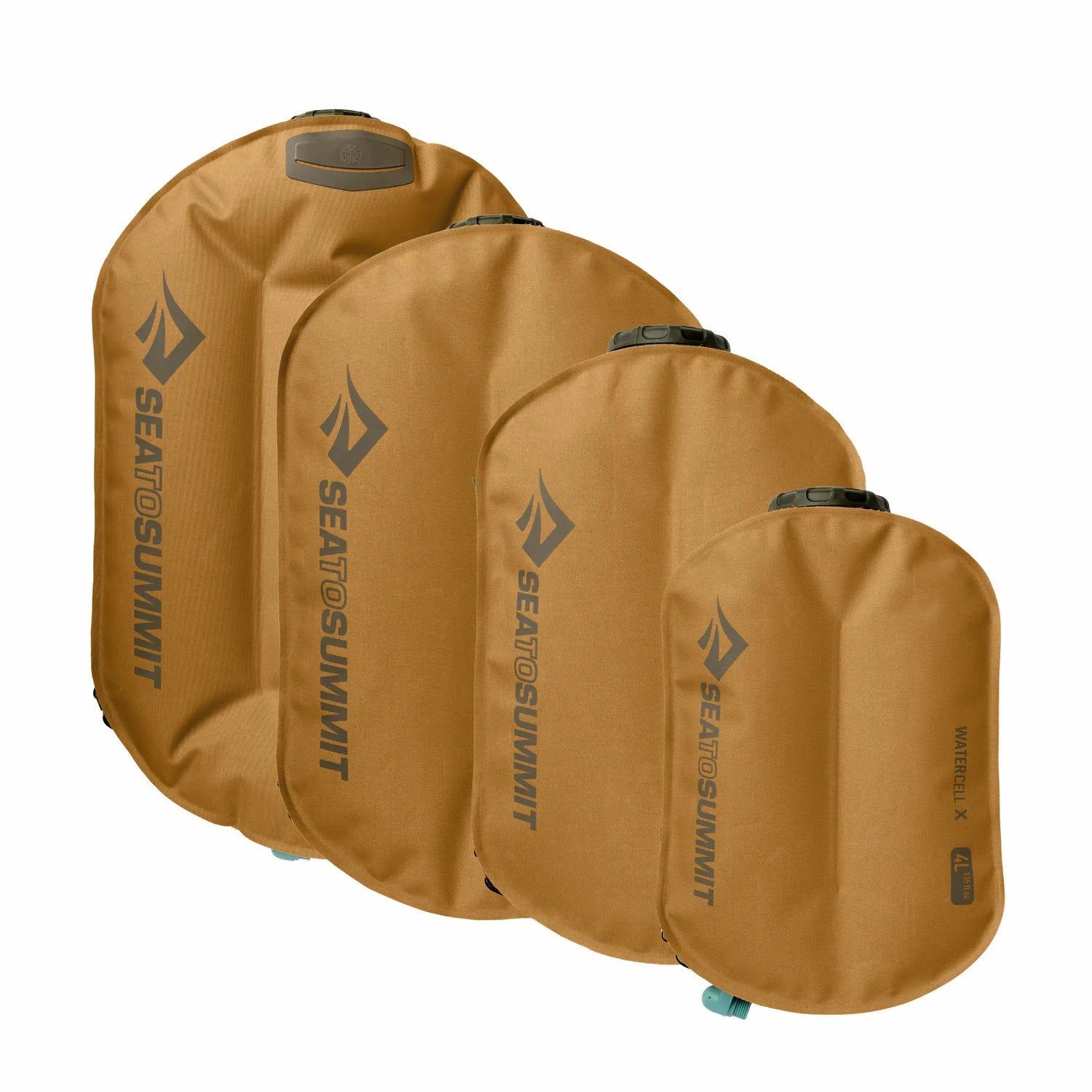 Sea To Summit Watercell X Camping Backpacking Water Storage Bag - Dull Gold