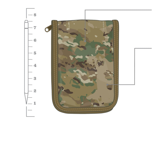 Rite in The Rain Top Bound Notebook Cover - Multi Camo