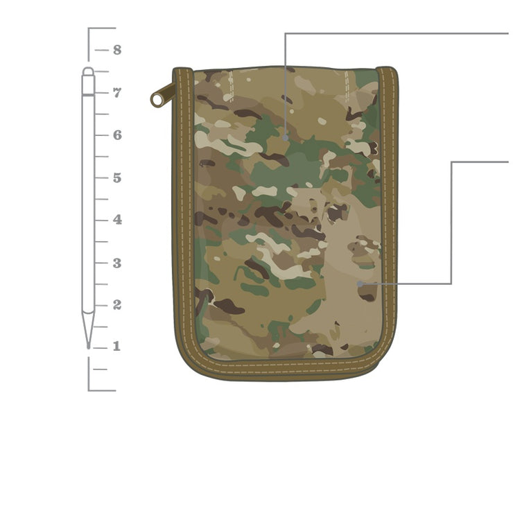Rite in The Rain Top Bound Notebook Cover - Multi Camo