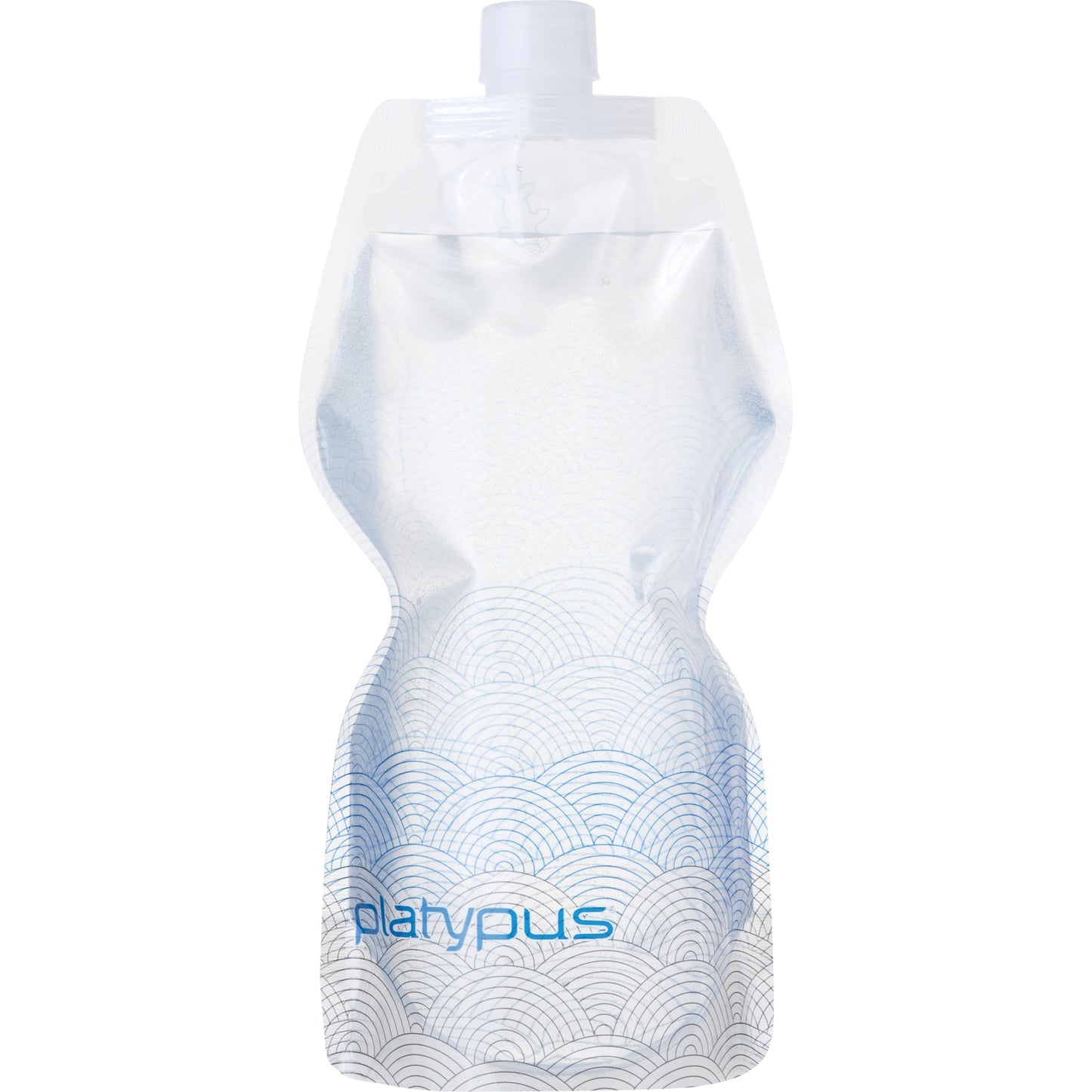 Platypus 1 Litre SoftBottle Water Bottle with Closure Cap - Logo