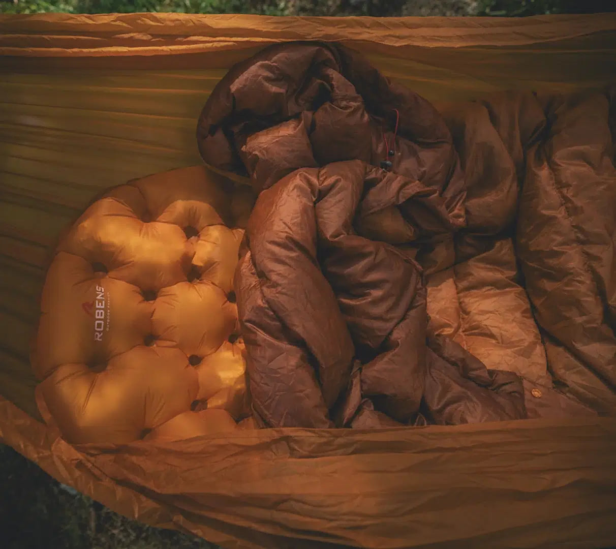 Robens LightCore 3.1R Insulated Backpacking Mat - Large Gold