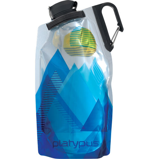 Platypus Duolock Soft Bottle - Blue Peaks 0.75lt