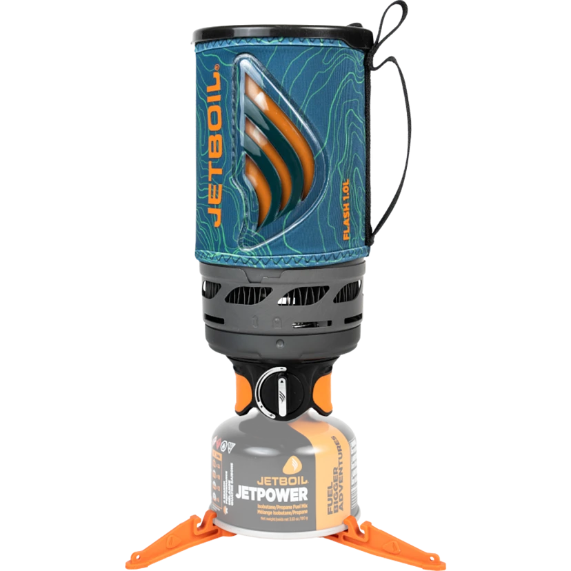 Jetboil Flash 1.0L Fast Boil System - Ocean Topo