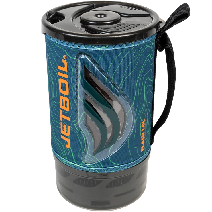 Jetboil Flash 1.0L Fast Boil System (2025) - Ocean Topo