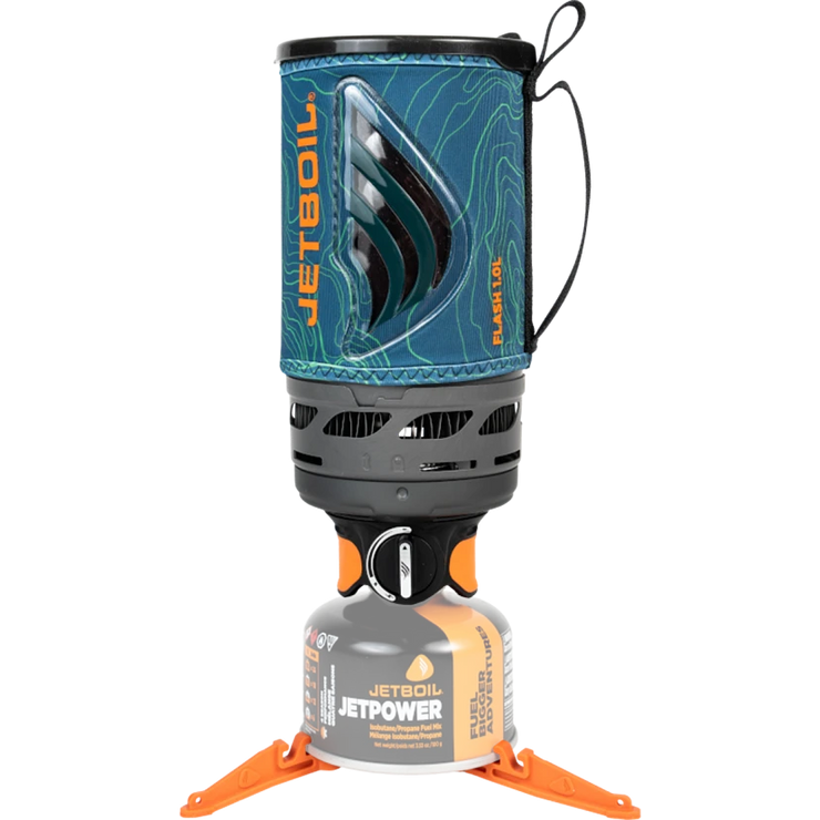 Jetboil Flash 1.0L Fast Boil System (2025) - Ocean Topo