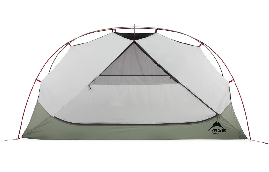 MSR Elixir 2 Lightweight Backpacking Tent - Green