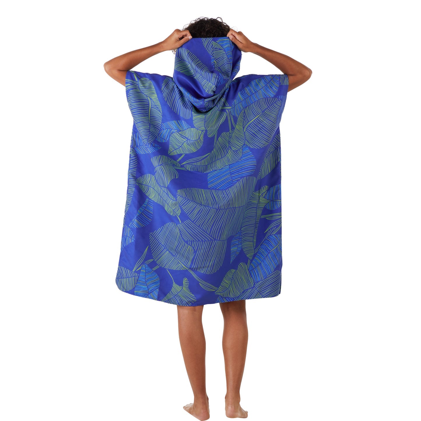 PackTowl Ultra-Absorbent Changing Poncho Towel - Botanical Print
