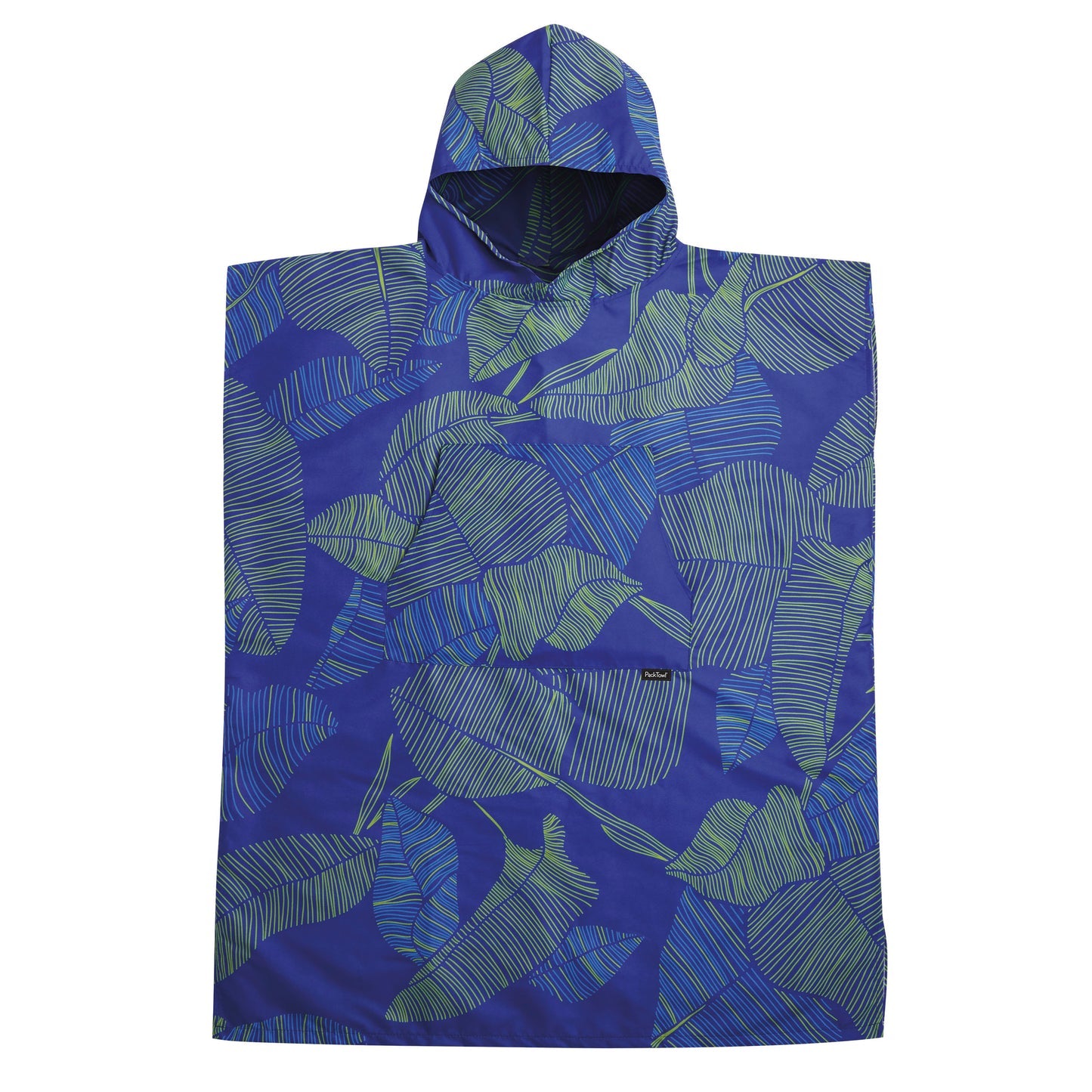 PackTowl Ultra-Absorbent Changing Poncho Towel - Botanical Print
