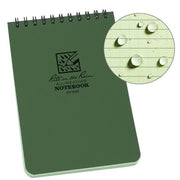 Rite in the Rain Top Spiral Bound Pocket Notebook No.946 - Green 4" x 6"