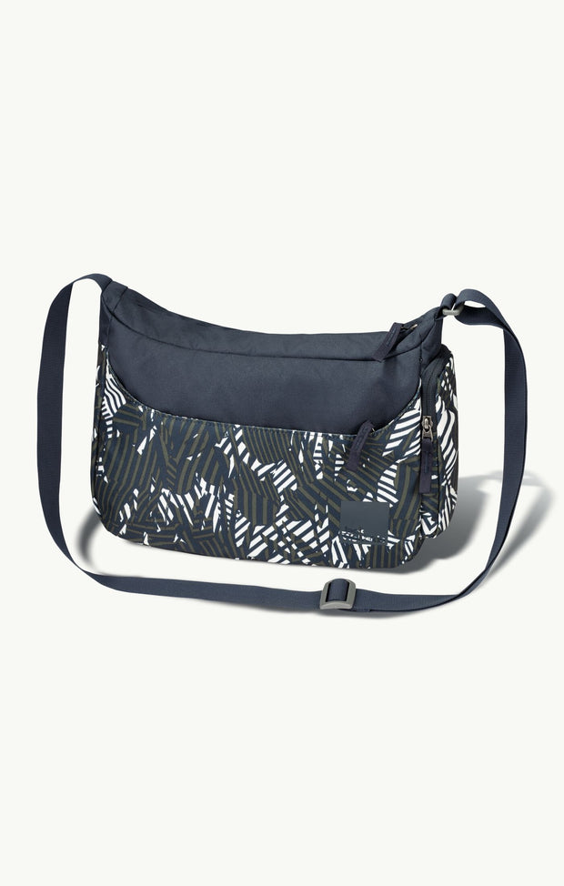 Jack Wolfskin Women's Boomtown Shoulder Bag - Night Blue All Over