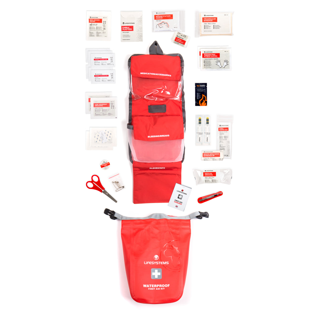 Lifesystems Waterproof First Aid Kit - DofE Recommended Kit