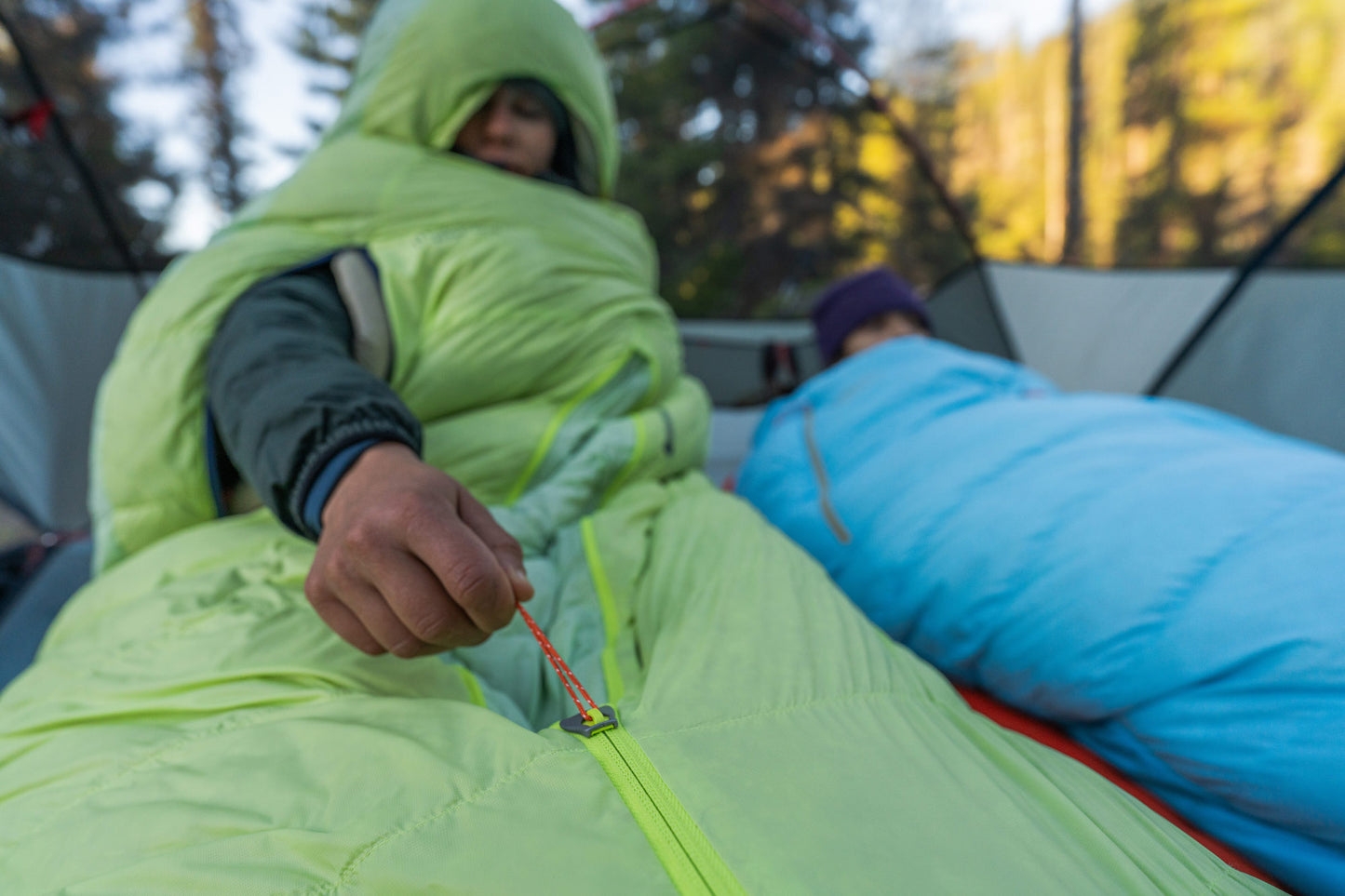 Therm-a-Rest Boost 650 32F/0C Down Sleeping Bag Regular - Meadow Green